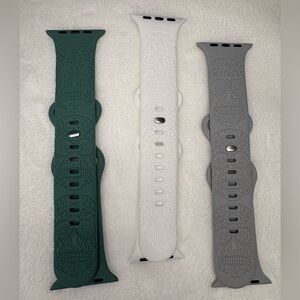 🆕 Skull Pattern Watch Bands Set 42/44mm